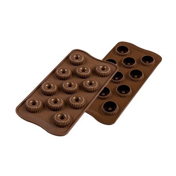 Obrázek 1 produktu SIL FORMA SILIKON na ČOKOLÁDOVÉ BONBONY - CHOCO CROWN 3D