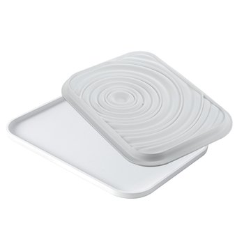 Obrázek 1 produktu SIL FORMA SILIKON bílá - KIT DROP GEL - dekorace zmrzlinové vany (forma+ vklad)