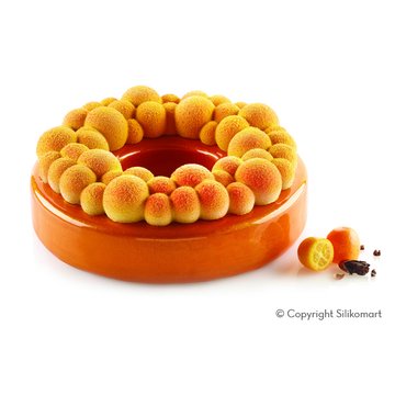 Obrázek 2 produktu SIL FORMA SILIKON bílá - KIT BUBBLE CROWN Ø180mm v.60mm 1000ml 1ks