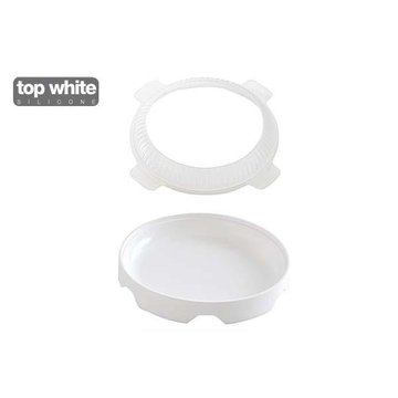 Obrázek 1 produktu SIL FORMA SILIKON bílá - ECLIPSE 1000 Ø180mm v.45 mm 1000ml