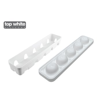 Obrázek 1 produktu SIL FORMA SILIKON bílá - MELA CILIEGIA PESCA 115 (jablko, třešeň, broskev) Ø60mm v.55mm 115ml