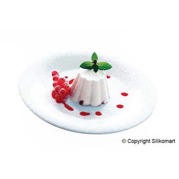 Obrázek 1 produktu SIL FORMA SILIKON terakota - BRIOŠKA Ø79mm v.37mm 116ml 6ks