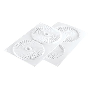 Obrázek 1 produktu SIL FORMA SILIKON bílá - PLISSÉ 100 Ø140mm v.10mm 100ml