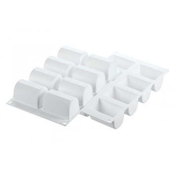 Obrázek 1 produktu SIL FORMA SILIKON bílá - BUCHETTE 140 75x50mm v.46mm 140ml