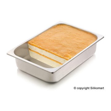 Obrázek 1 produktu SIL FORMA SILIKON bílá - VKLAD DO ZMRZLINOVÉ VANY úzké 320x129mm v.10mm