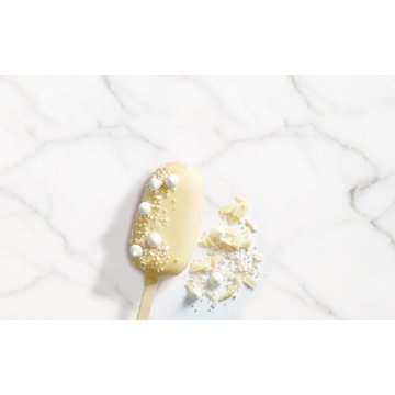 Obrázek 2 produktu C ICE CHOC WHITE (čokoláda na polévání bílá v peckách) 4x2,5 kg