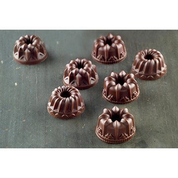 Obrázek 1 produktu SIL FORMA SILIKON na ČOKOLÁDOVÉ BONBONY - BÁBOVKY