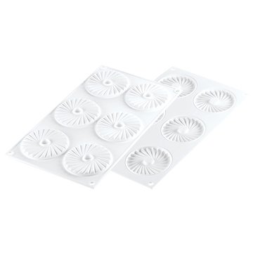 Obrázek 1 produktu SIL FORMA SILIKON bílá - PLISSÉ 23 Ø75mm v.7mm 23ml