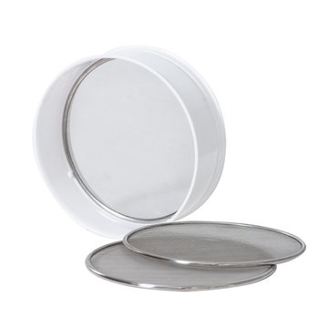 Obrázek 1 produktu DECO SÍTO PLAST - BÍLÉ 3 nerez výměnné vložky