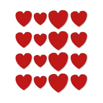 Obrázek 1 produktu DECO DEKORACE CUKROVÁ - SRDCE 16ks