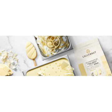 Obrázek 1 produktu C ICE CHOC WHITE (čokoláda na polévání bílá v peckách) 4x2,5 kg