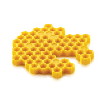 Obrázek 1 produktu SIL FORMA SILIKON bílá - MIEL 80 (medová plástev)  pr.140mm 80ml 2ks