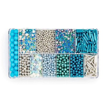 Obrázek 1 produktu HS Dekorace cukrové BOX MODRÝ BLUE OVERLOAD - na objednávku min. 4ks