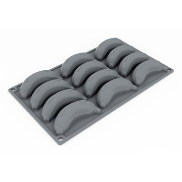 Obrázek 1 produktu PAV FORMA SILIKON černá - 30x17.5cm - BABY BANANA- 12x banán 9x4x2,5cm 40ml