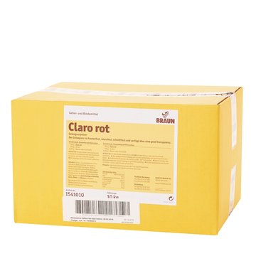 Obrázek 1 produktu BRAUN Claro želatina v prášku červená jahodová 10kg