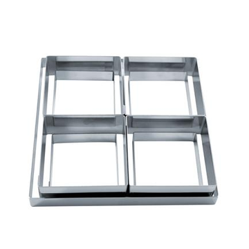 Obrázek 1 produktu MA SADA NEREZ RÁFKŮ ČTVEREC 9ks