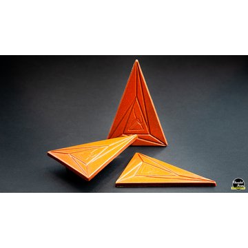 Obrázek 1 produktu CW FORMA NA TABULKY - TABULKA TROJÚHELNÍK 114x80,5mm v.5mm 25g 4ks