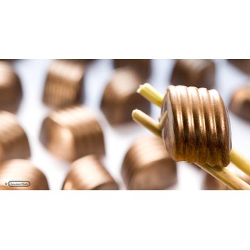 Obrázek 1 produktu CW FORMA NA PRALINKY - ARC 2,7x2,4cm v.1,7cm 9g 28ks