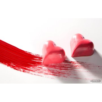 Obrázek 1 produktu CW FORMA NA PRALINKY - SRDCE 3x3,6cm v.1,9cm 14g 21 ks