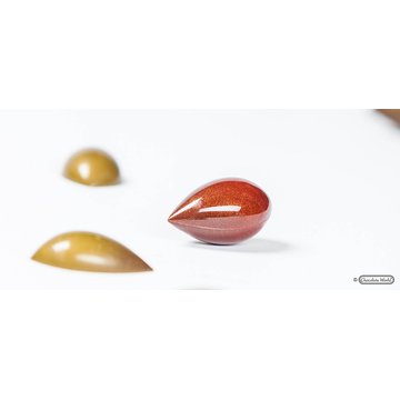 Obrázek 1 produktu CW FORMA NA PRALINKY - FRANK HAASNOOT SLZA 4,5x2,5cm v.1,2cm 10g 16ks