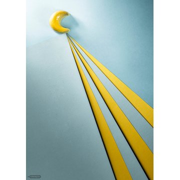 Obrázek 1 produktu CW FORMA NA PRALINKY - MĚSÍC FACET 3,5x3,1cm v.1,6cm 11g 21ks