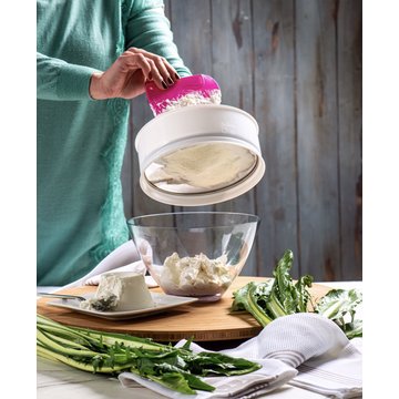 Obrázek 2 produktu DECO SÍTO PLAST - BÍLÉ 3 nerez výměnné vložky