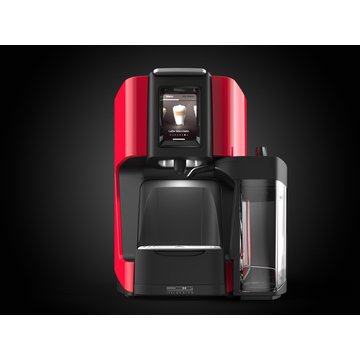 Obrázek 4 produktu ESSSE KÁVOVAR NA KAPSLE S20 s nádobou na mléko červený