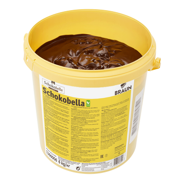 Obrázek 3 produktu BRAUN SCHOKOBELLA TMAVÁ  náplň a poleva 6kg