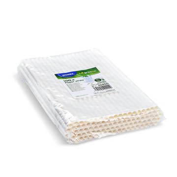 Obrázek 1 produktu W Brčka JUMBO bílá pr.8mm, délka 25cm 32x100ks