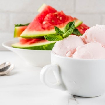 Obrázek 1 produktu ALMECO EXPRES ČERVENÝ MELOUN - kompletní směs na zmrzlinu 10x1,2 kg