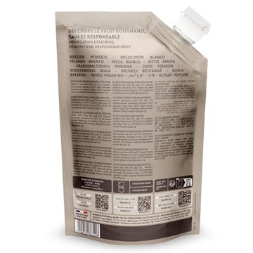 Obrázek 1 produktu PONTHIER PYRÉ BÍLÁ BROSKEV (White peach) chlazené 6x1kg