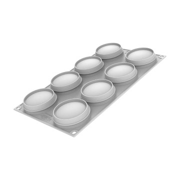 Obrázek 2 produktu SIL FORMA SILIKON bílá - MACARON (makronka) 110 pr.65mm v.17mm 45ml