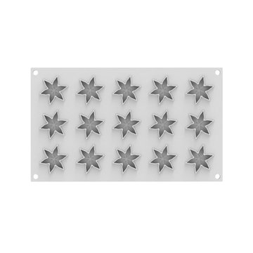 Obrázek 3 produktu SIL FORMA SILIKON bílá - COROLLE 4 (badyán) pr.45mm v.5,7mm 3,8ml