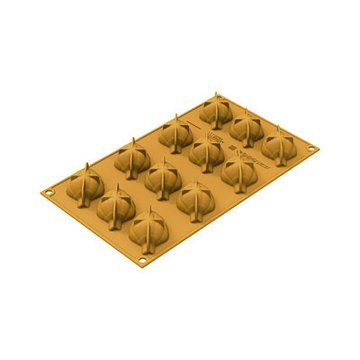 Obrázek 1 produktu SIL FORMA SILIKON žlutá - CARCIOFO 28 (artyčok) 62x41mm v.28mm 12ks