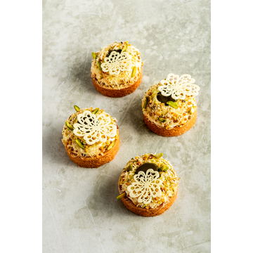 Obrázek 4 produktu DOBLA DEKOR KVĚTINA KRAJKA bílá 96ks