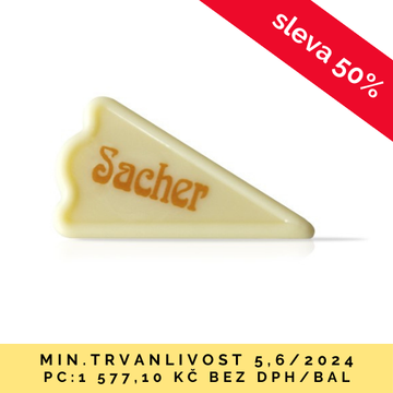 Obrázek 1 produktu DOBLA DEKOR TROJÚHELNÍK SACHER 2,5x4,5cm 294ks