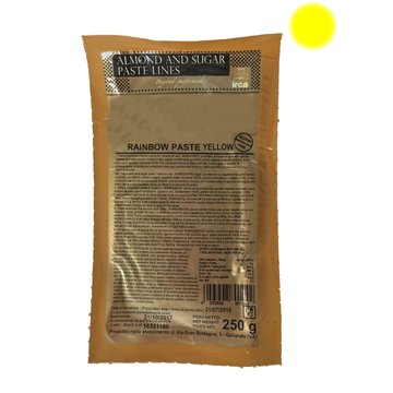 Obrázek 1 produktu IRCA RAINBOW PASTE ŽLUTÁ modelovací a potahovací hmota 24x250g
