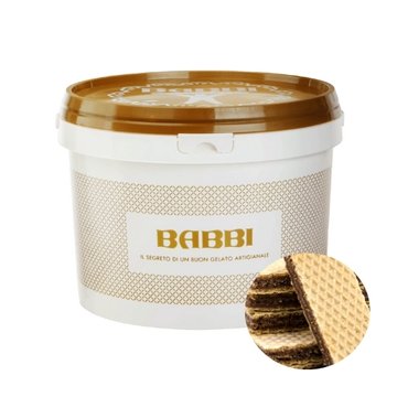 Obrázek 1 produktu BABBI VARIEGATO Waferini Lískový oříšek (Nocciola) 4x2,5kg AKCE 70% dmt 5/24