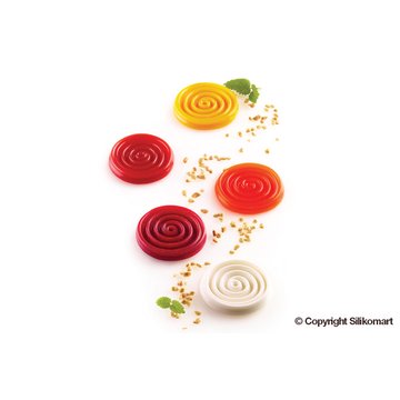 Obrázek 2 produktu SIL FORMA SILIKON bílá - TOURBILLON 9 Ø45mm v.7mm 9ml