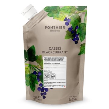 Obrázek 1 produktu PONTHIER PYRÉ ČERNÝ RYBÍZ (Blackcurrant) chlazené 6x1kg