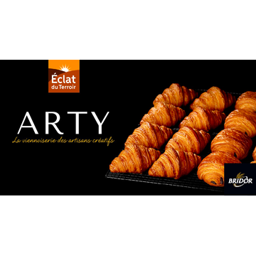 Obrázek 3 produktu BRIDOR Mražený CROISSANT ARTY 75g 150ks