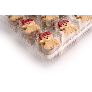 Obrázek 2 produktu DOBLA DEKOR VÁNOČNÍ MEDVÍDEK 90ks