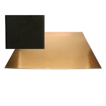 Obrázek 1 produktu LEPENKOVÁ PODLOŽKA ČERNO/ZLATÁ 19x19cm 100 ks