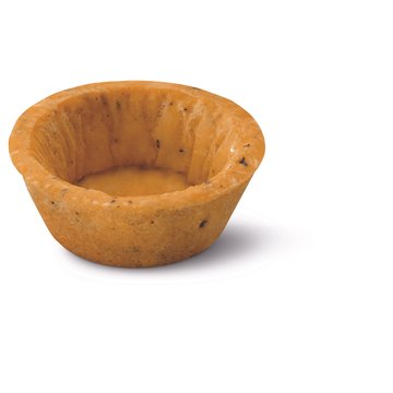 Obrázek 4 produktu HUG Tartaletka Classic rajče–bazalka – slaná, kulatá 4,2 cm (160 ks)