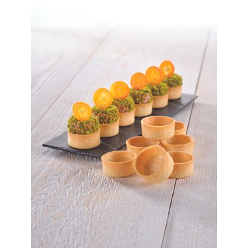 Obrázek 4 produktu HUG Mini tartaletka Filigrano máslová – slaná, kulatá 3,8 cm (200 ks)