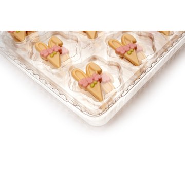 Obrázek 1 produktu DOBLA DEKOR KRALIČÍ UŠI A KVĚTINY 90ks