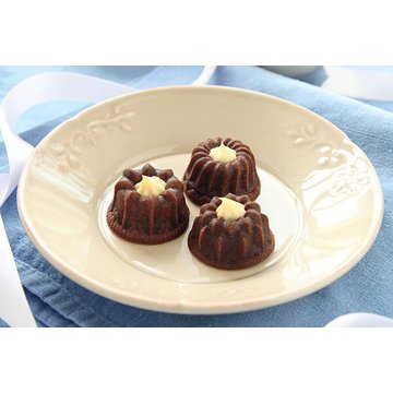 Obrázek 2 produktu SIL FORMA SILIKON terakota - BÁBOVKY MIX Ø40mm v.22mm 17,5ml 18ks