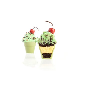 Obrázek 3 produktu DOBLA KORPUS KVĚTINÁČ ZELENÝ VELKÝ 6,2x5,5cm 28ks