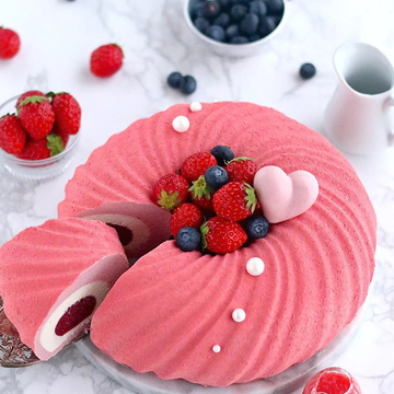 Obrázek 1 produktu SIL FORMA SILIKON bílá - INTRECCIO Ø210mm v.70mm 1650ml