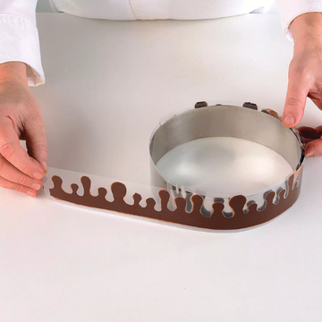 Obrázek 1 produktu SIL FORMA SILIKON bílá - PÁS GOCCIA-6-26cm